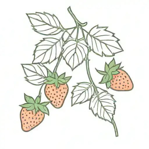 Strawberry Cottagecore Line