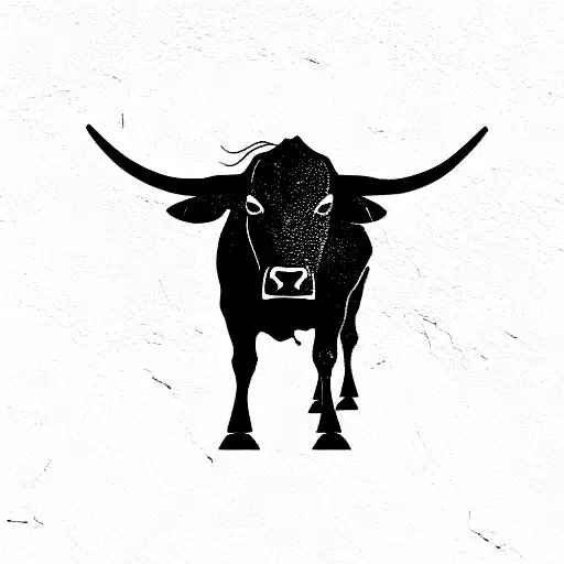 Standing Bull Chained