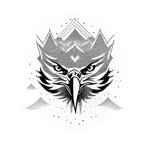 Eagle On Milad Tower