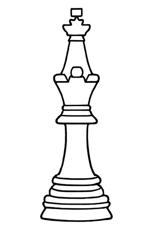 King Chess Piece