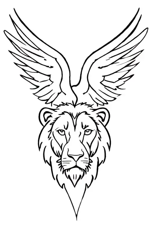 Lion And Eagle