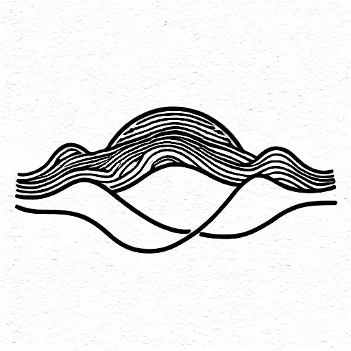 Saturne Waves Mountains Travel