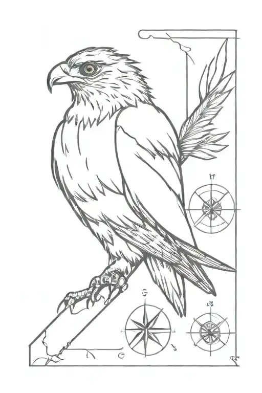 Hawk And Compass