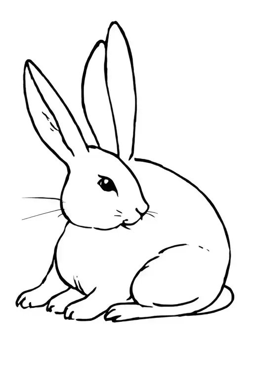 The Rabbit Is Washed