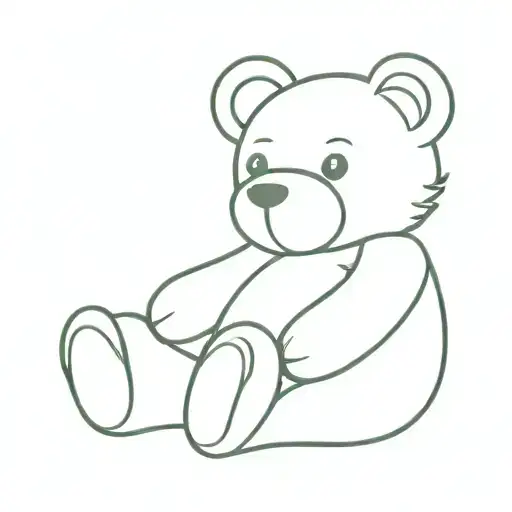 Teddy Bear Sitting