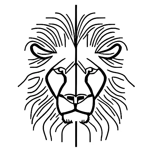 Lion With Number 777