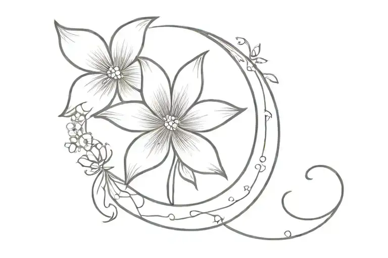 Flower Eternal Love You To The Moon