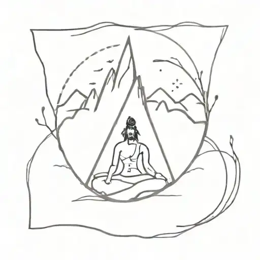 Persistence Wanderer Traveler Love Hermit Mountain See Shiva