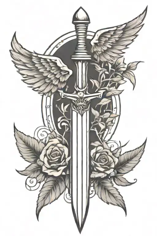 Dagger With Wings
