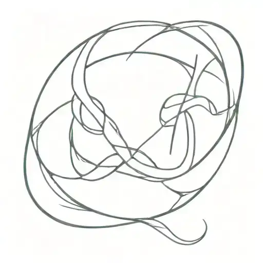 Infinity Symbol Intertwined