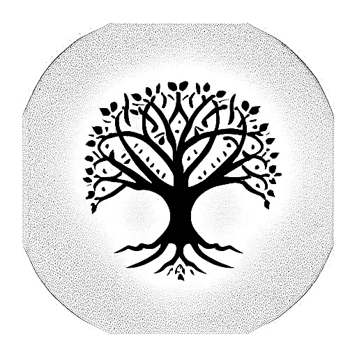Oval Tree Of Life