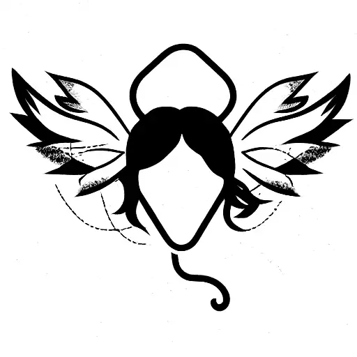 Angel Combined With A Devil