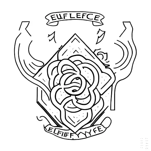 Self Sacrifice Symbol Simple Small