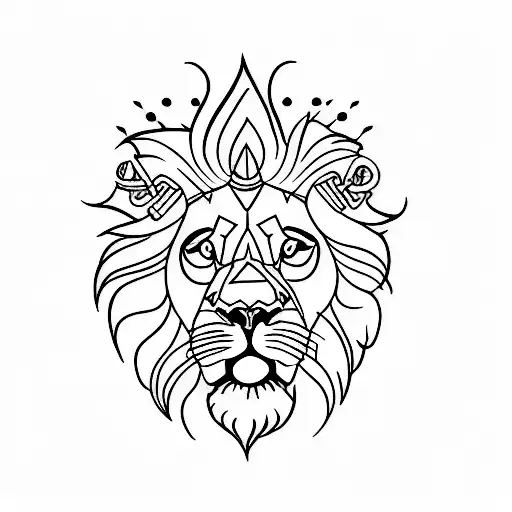 Incorporate A Lion And Crown To Represent Your Favorite Things In A Unique