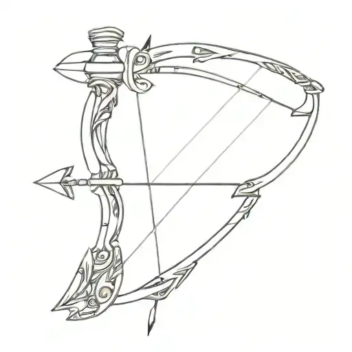 Bow And Arrow With Chase Name