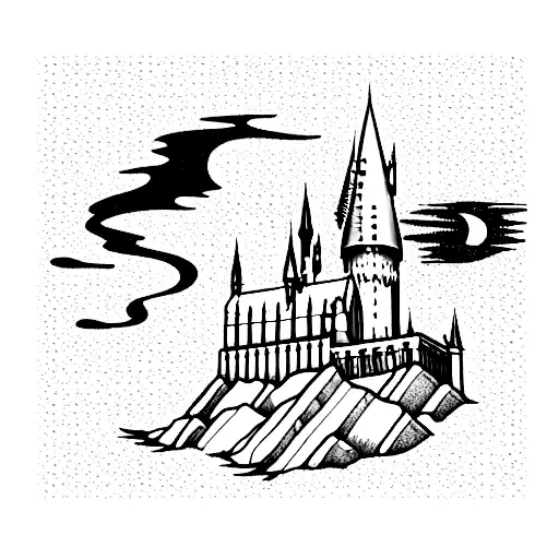 Hogwarts With Water