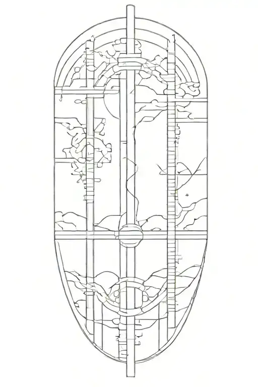 Vertical Lines Going Vertical