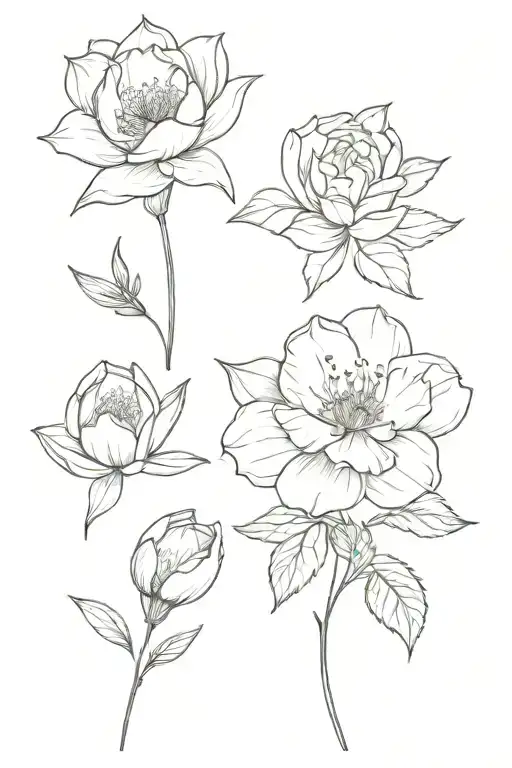 April July August December December Birth Flower