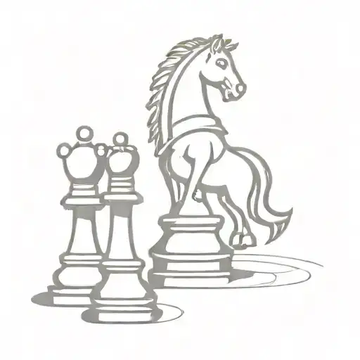 Chess Knight Chess Piece