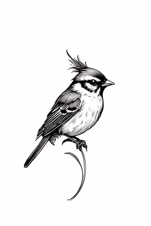 Sparrow And Feather