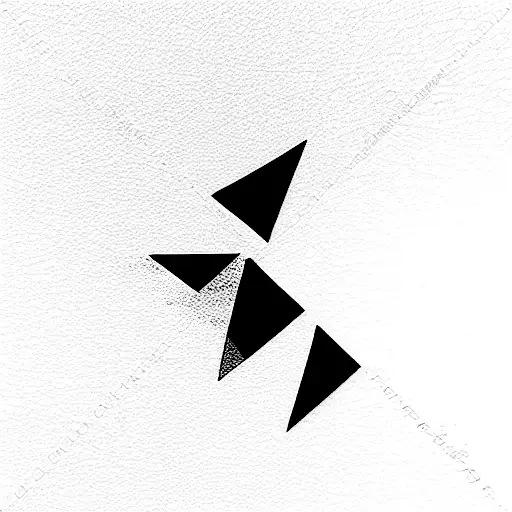 Minimalist B&w Background With Muted Color Highlights