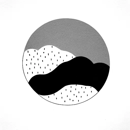 Minimalist Background With Muted Color Highlights