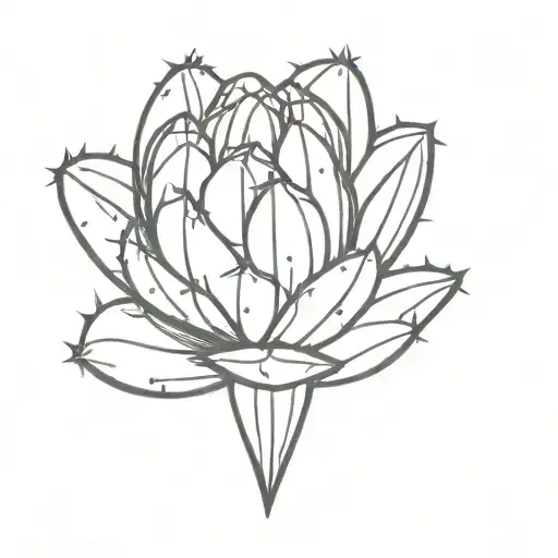 Cactus Leading Towards