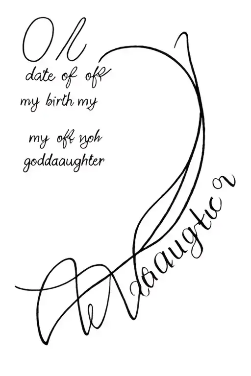 Date Of Birth Of My Goddaughter
