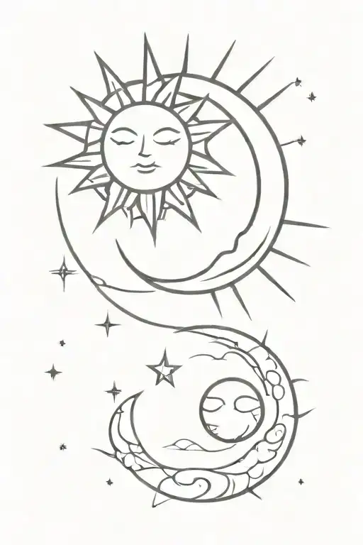 Moon And Sun