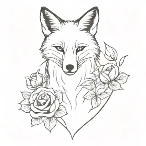 Fox And Rose