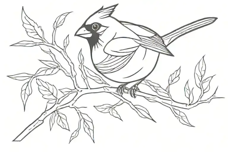 Cardinal Bird