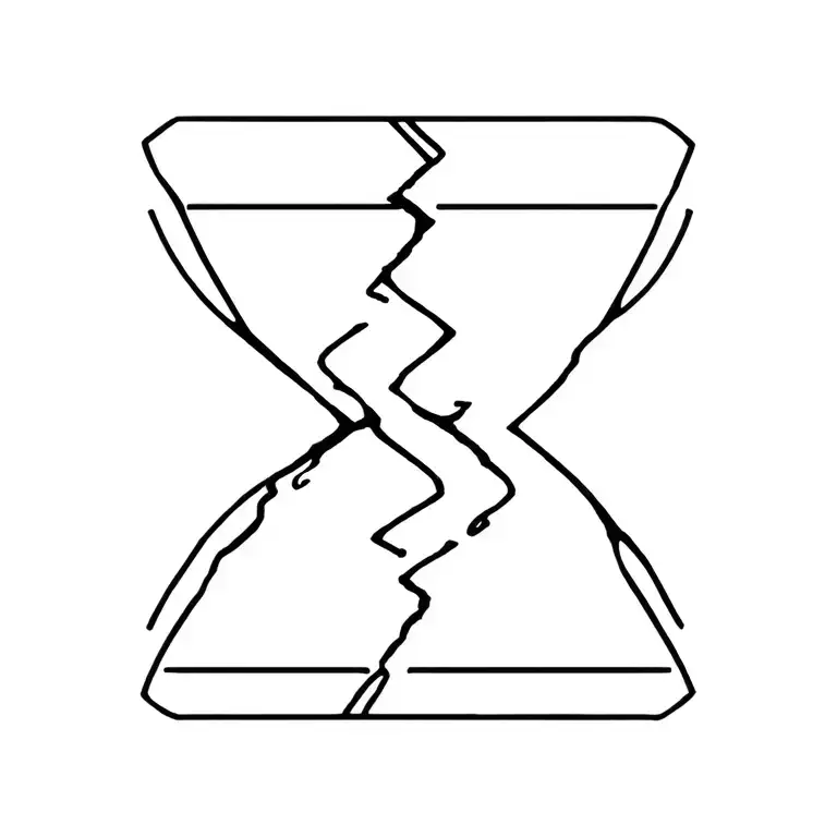 Broken Hourglass