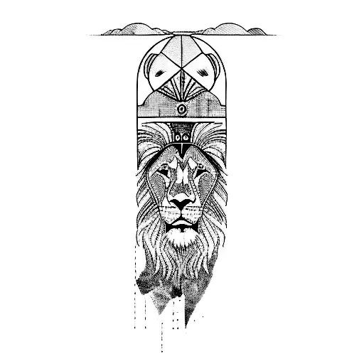 A Lion And A Spartan