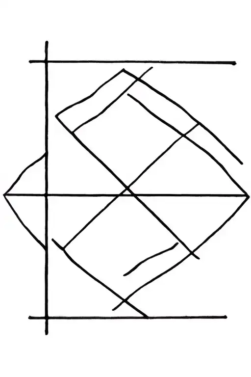 Golden Ratio Line Rectangle