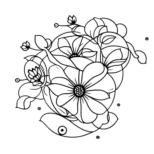 Cherry Blossom With Dove