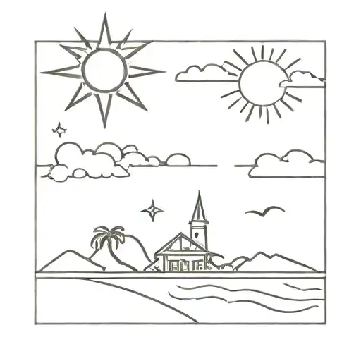 Sunny Beach Bulgary Vacation Themed