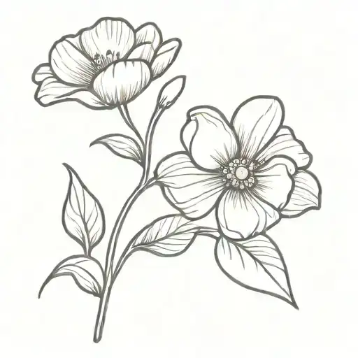 Daisy Or Sweet Pea Flower