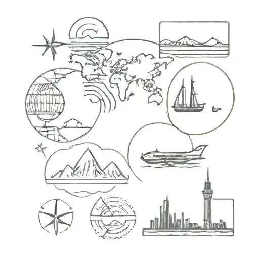 Travel Stickers