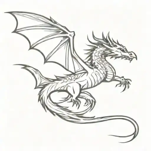 Dragon Flying