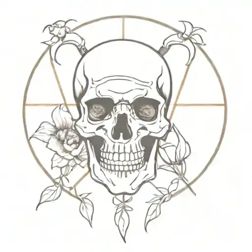 Skull And Heart And Destiny And Warrior And Gardener