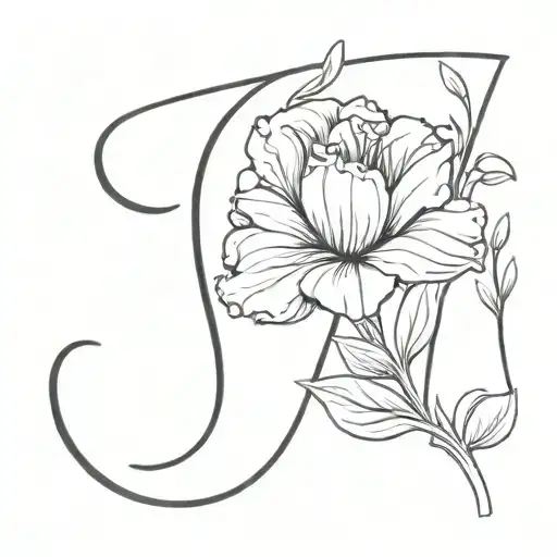 June Birth Flower With An R Initial Somewhere