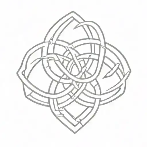 Celtic Father Daughter Knot