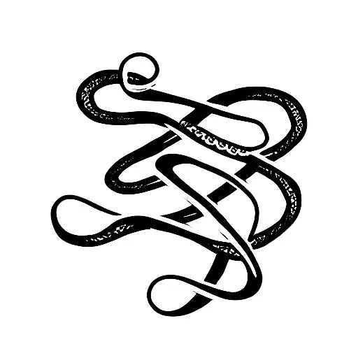 Snake With Infinity Sign