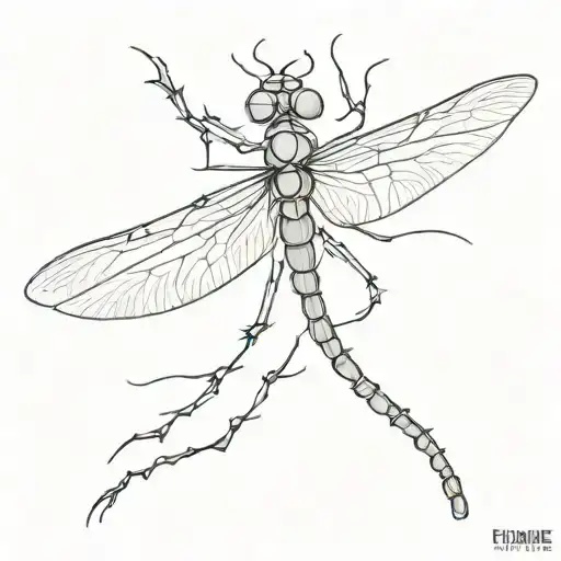 Dragonfly Skeleton