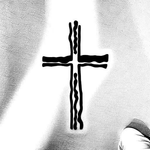 Minimalist Catholic Cross