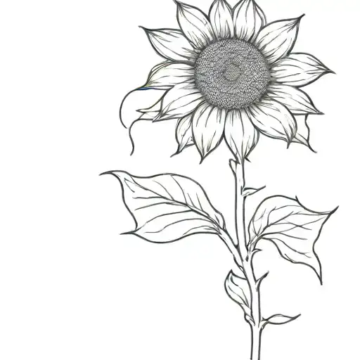 Sunflower Blooming