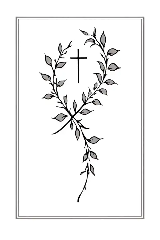 Vine And Cross
