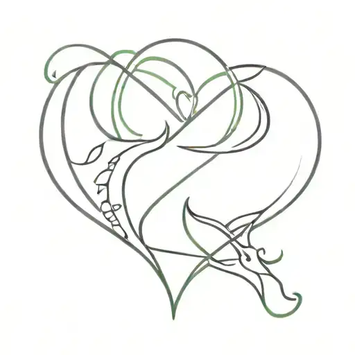 Capricorn And Cancer Love Heart