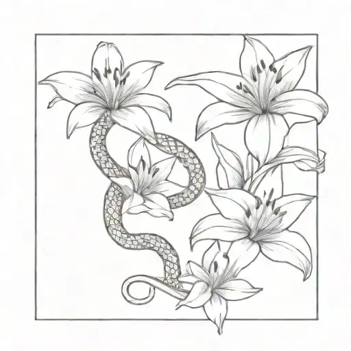 Snake And Lily