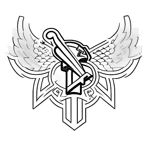 Incorporate The Nfl Logo Into A Minimalist Tattoo Of A Bartender Mixing Music Notes